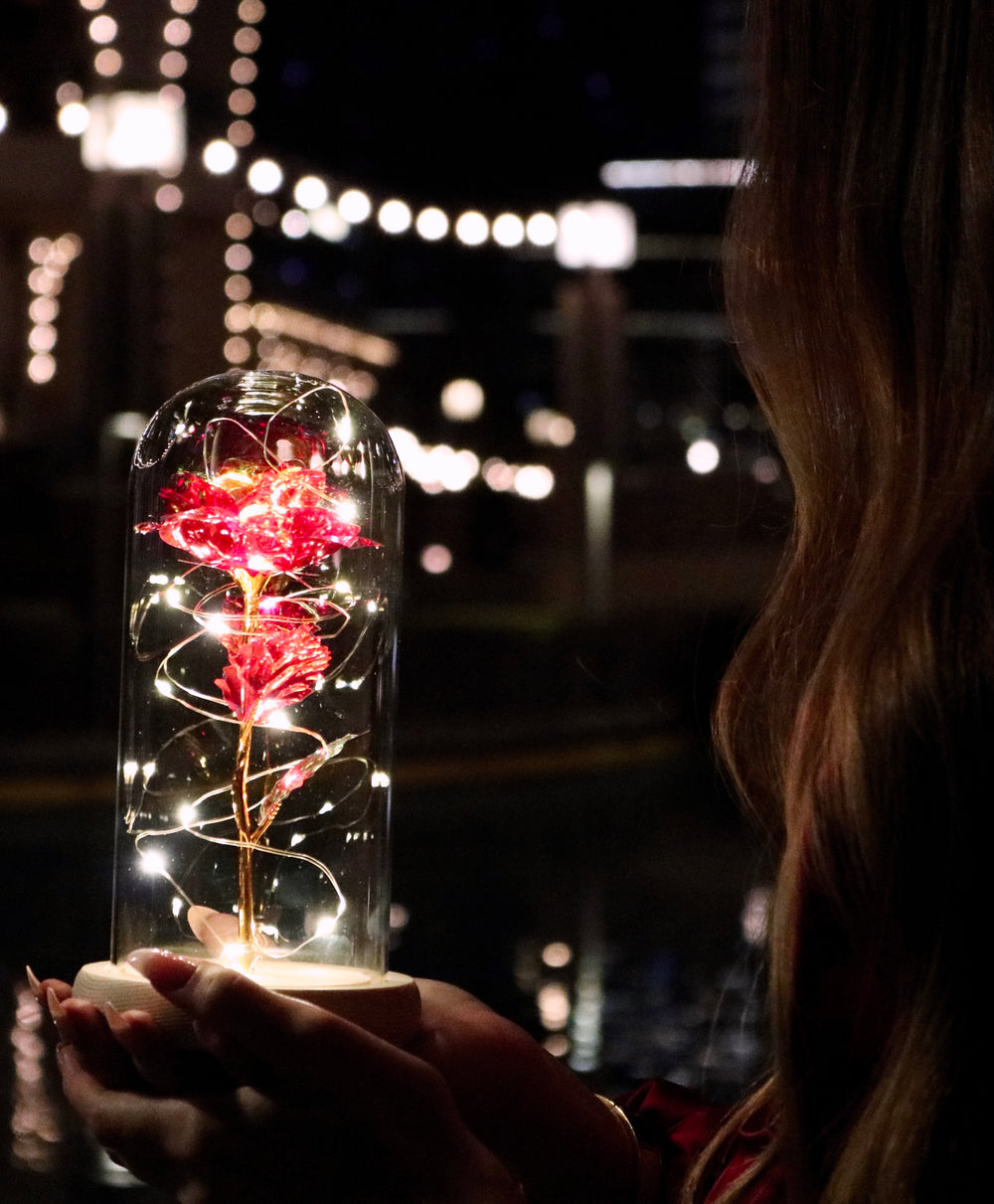 Eternal Rose Lamp