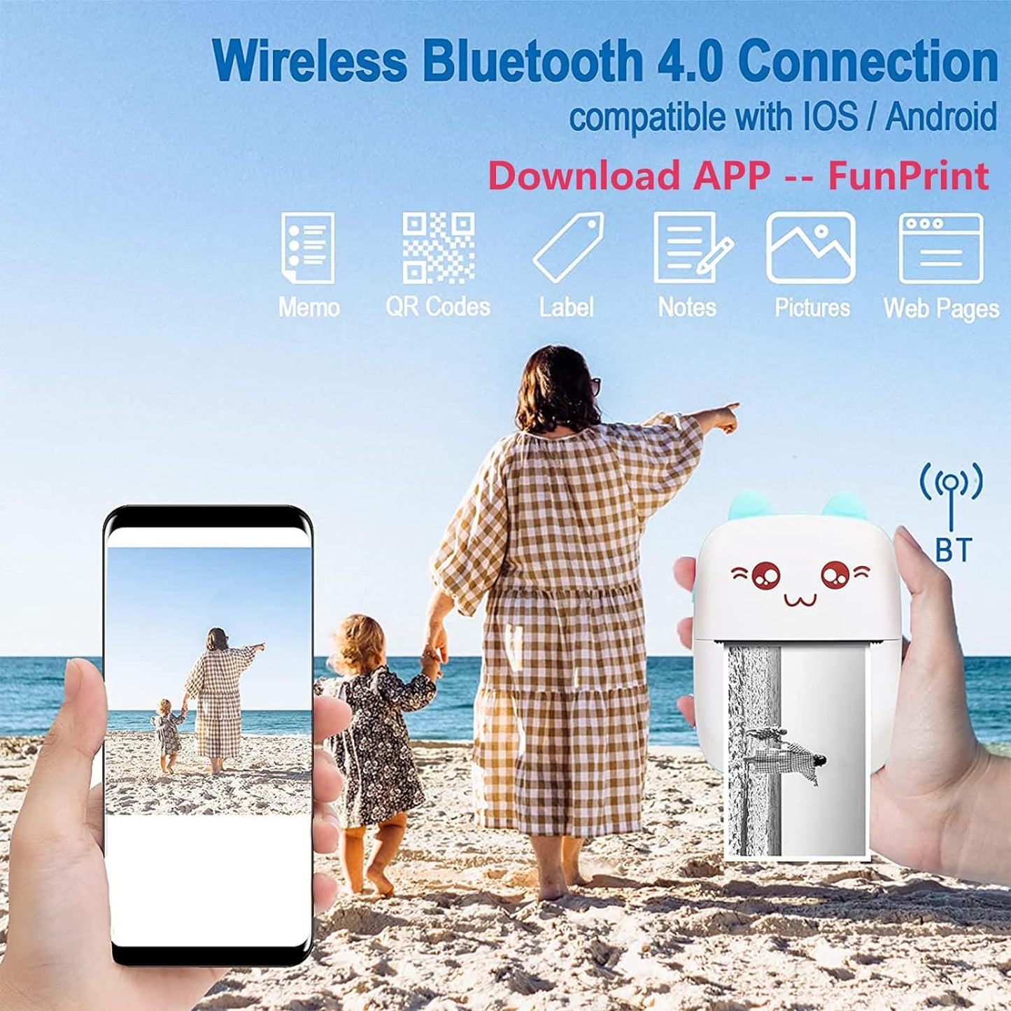 Mini Portable Printer