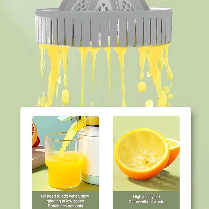 Portable Rechargeable Electric Citrus Juicer Hands-Free