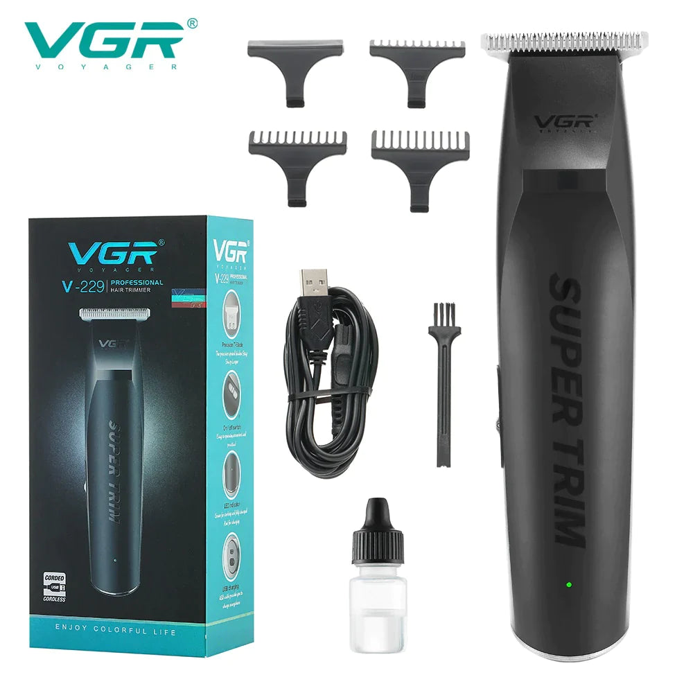 VGR Professional Beard & Hair Trimmer