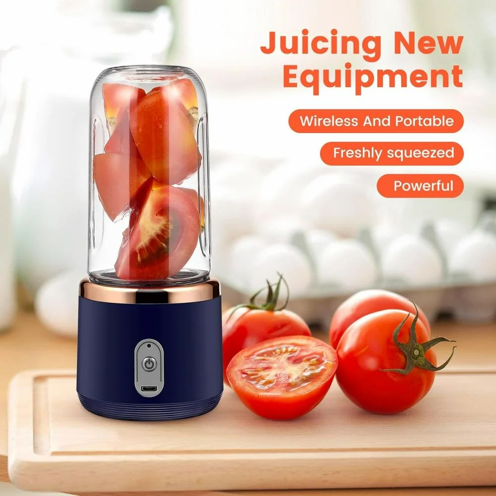 Electric Small Portable Blender & Juicer for Home, 300 ml