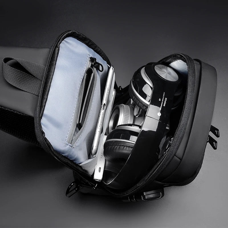 Shoulder Backpack with Code Waterproof Bag