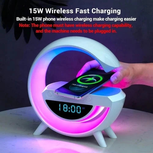 LAMP SPEAKER AND WIRELESS CHARGER