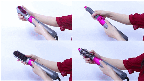 5 In 1 Hot Air Styler Hair Straightener